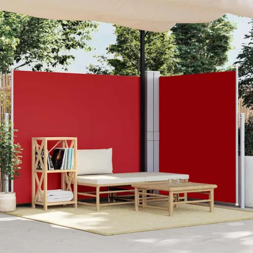 Uvlačiva bočna tenda 170 x 600 cm crvena - Crvena 170 x 600 cm Cijena