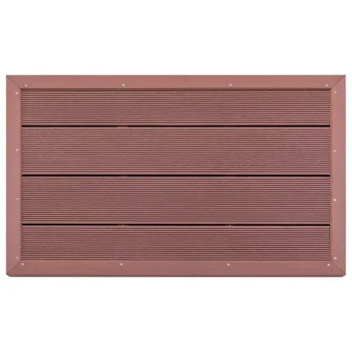 Podni element za solarni tuš smeđi 101 x 63 x 5,5 cm WPC - Smeđa 1 Cijena