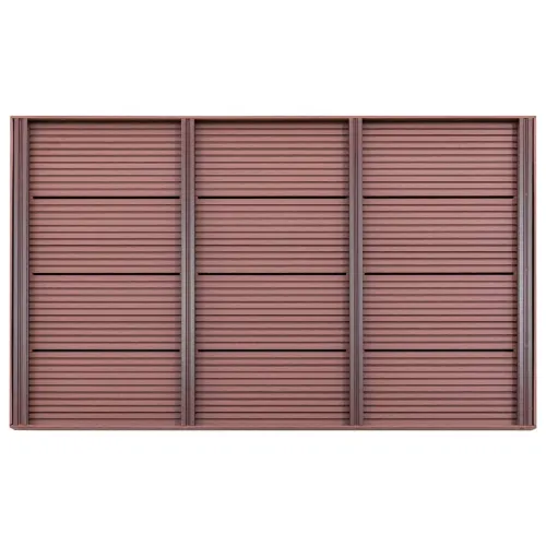 Podni element za solarni tuš smeđi 101 x 63 x 5,5 cm WPC - Smeđa 1 Cijena