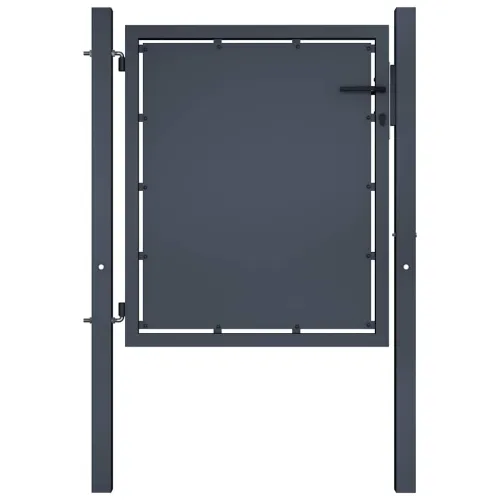 Dvorišna vrata - Vrtna vrata Čelik 100x100 cm Antracit - 100 x 100 cm Cijena