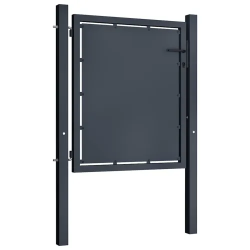 Dvorišna vrata - Vrtna vrata Čelik 100x100 cm Antracit - 100 x 100 cm Cijena