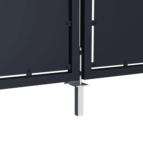 Dvorišna vrata - Vrtna vrata Čelik 300x200 cm Antracit - 300 x 200 cm Cijena