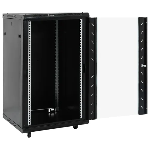 Komunikacijski ormarić 18U 19” IP20 crni 60 x 60 x 100 cm - Crna 60 x 60 x 100 cm Crna 60 x 60 x 100 cm Cijena
