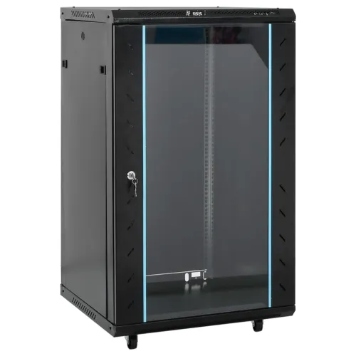Komunikacijski ormarić 18U 19” IP20 crni 60 x 60 x 100 cm - Crna 60 x 60 x 100 cm Crna 60 x 60 x 100 cm Cijena