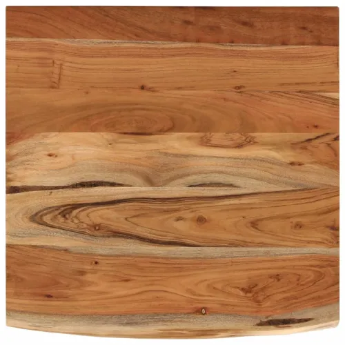 Kupaonska radna ploča 60x60x3,8 cm četvrtasta od drva bagrema - Prirodna 60 x 60 x 3.8 cm 1 Masivno bagremovo drvo Cijena