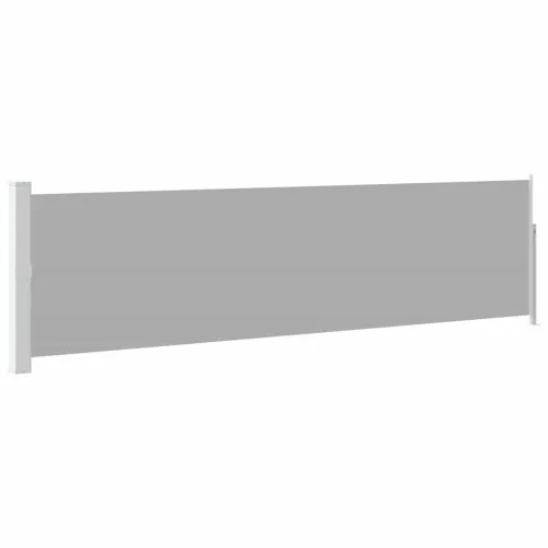 Uvlačiva bočna tenda za terasu 140 x 514 cm siva - Siva 140 x 500 cm 1 Siva Cijena