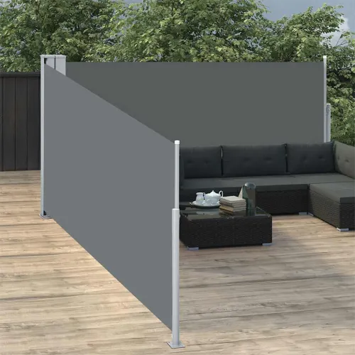  Uvlačiva bočna tenda 100 x 1000 cm antracit - Antracit 100 x 1000 cm Cijena