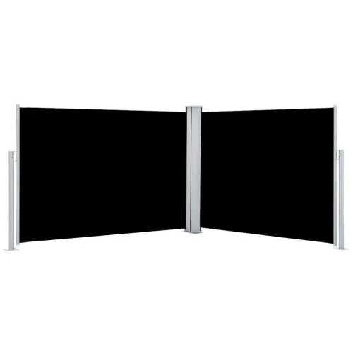  Uvlačiva bočna tenda 120 x 1000 cm crna - Crna 117 x 1000 cm 1 Cijena
