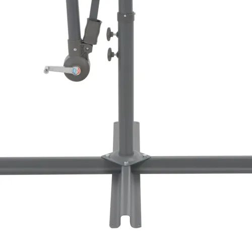 Konzolni vrtni suncobran s aluminijskim stupom 300 cm plavi - Plava Cijena