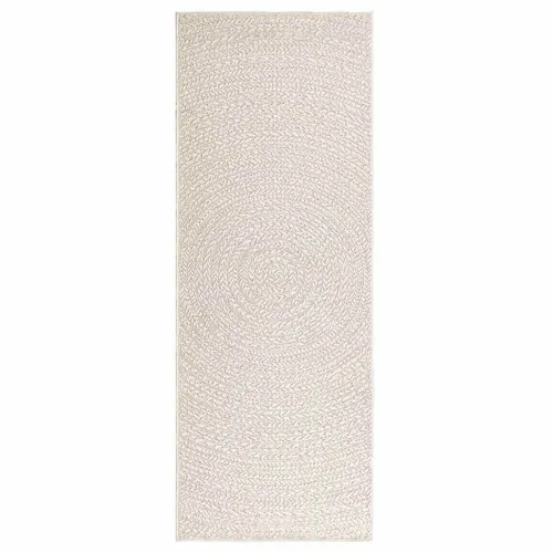 Tepih ZIZUR 80 x 200 cm s izgledom jute unutarnji i vanjski - Krema 80 x 200 cm Okruglo Cijena