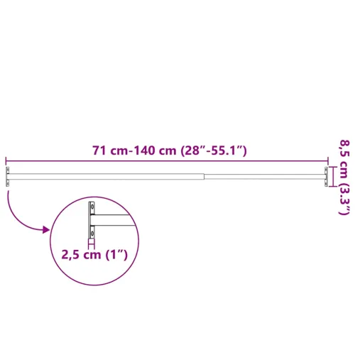 Podesive sigurnosne šipke za prozor 3 kom 710 - 1200 mm - 3 Srebrno Cijena