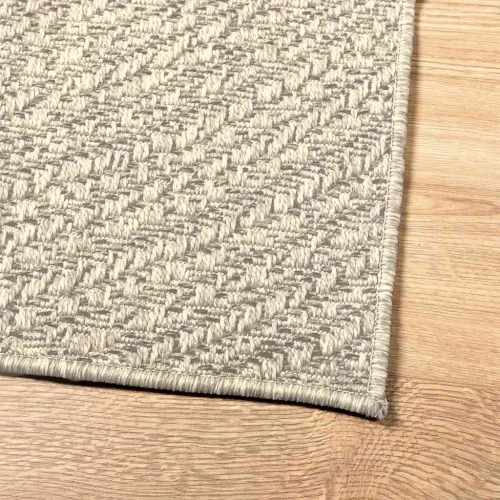 Tepih ZIZUR 240 x 340 cm s izgledom jute unutarnji i vanjski - Krema 240 x 340 cm Okruglo Cijena