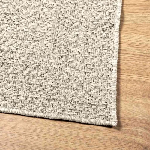Tepih ZIZUR 80 x 250 cm s izgledom jute unutarnji i vanjski - Krema 80 x 250 cm Pravokutno Cijena