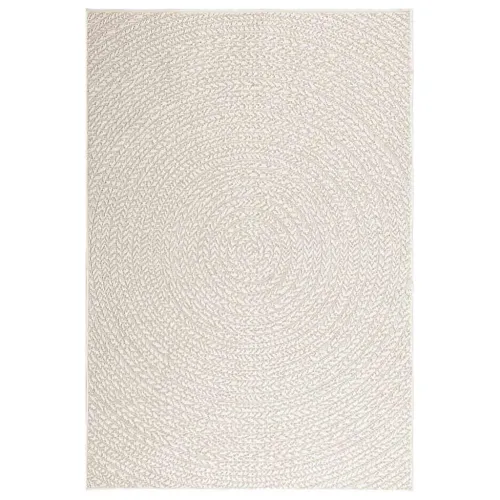 Tepih ZIZUR 120 x 170 cm s izgledom jute unutarnji i vanjski - Krema 120 x 170 cm Okruglo Cijena