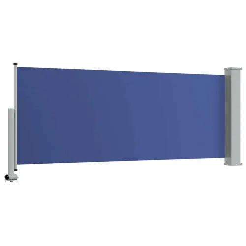 Uvlačiva bočna tenda za terasu 100 x 300 cm plava - Plava 100 x 300 cm Cijena