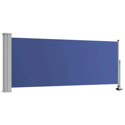 Uvlačiva bočna tenda za terasu 100 x 300 cm plava - Plava 100 x 300 cm Cijena
