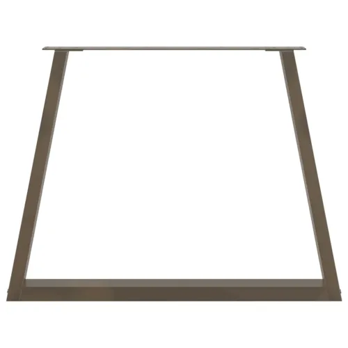 Noge za blagovaonski stol V-oblik 2 kom Prirodni čelik 100 x (72-73,3) cm Čelik - Prirodna 100 x (72-73.3) cm 2 1 Cijena