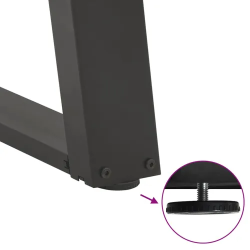 Noge za blagovaonski stol U-oblik 2 kom antracit 100 x (72-73) cm čelik - Antracit 100 x (72-73) cm 1 1 Cijena
