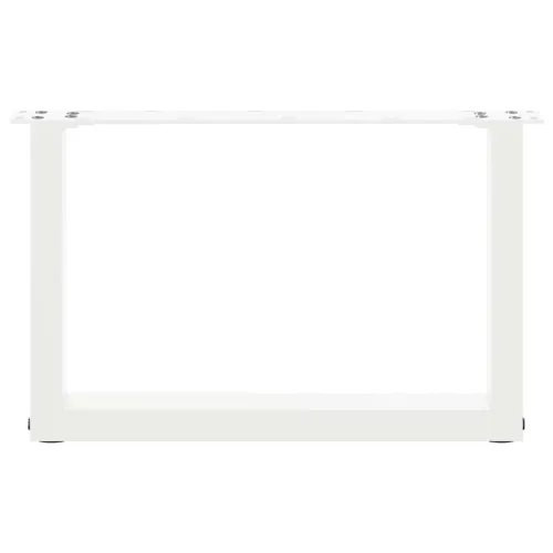 Noge za klub stolić U-oblik 2 kom Bijele 50 x (30-31) cm Čelik - Bijela 50 x (30-31) cm 2 Cijena