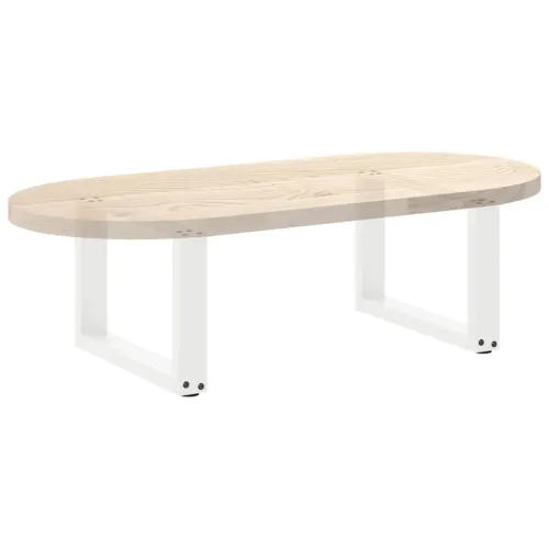 Noge za klub stolić U-oblik 2 kom Bijele 50 x (30-31) cm Čelik - Bijela 50 x (30-31) cm 2 Cijena