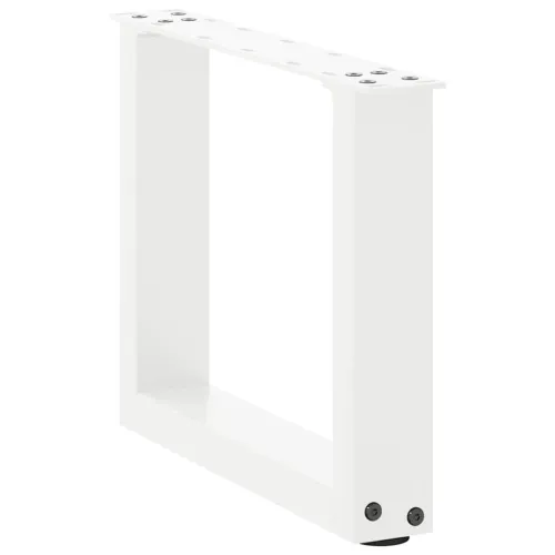 Noge za klub stolić U-oblik 2 kom Bijele 40 x (30-31) cm Čelik - Bijela 40 x (30-31) cm 2 Cijena
