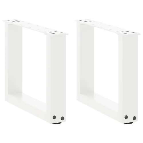 Noge za klub stolić U-oblik 2 kom Bijele 30 x (30-31) cm Čelik - Bijela 30 x (30-31) cm 2 Cijena