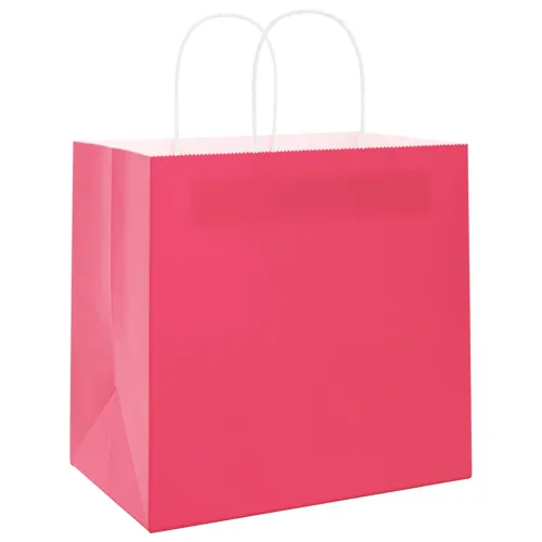 Papirnate vrećice 250 kom s ručkama ružičaste 54x15x49 cm - Ružičasta 54 x 15 x 49 cm 250 Cijena
