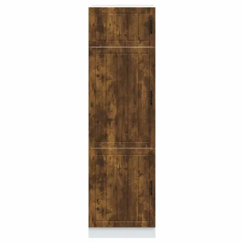 Kuhinjski ormarić Lucca boja hrasta konstruirano drvo - Dimljeni hrast 1 1x ormarić 60 cm širok 207 cm visok 1 Cijena