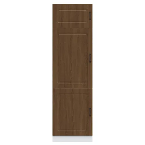 Kuhinjski ormarić Kalmar boja hrasta konstruirano drvo - Smeđi hrast 1 1x ormarić 60 cm širok 207 cm visok 1 Cijena