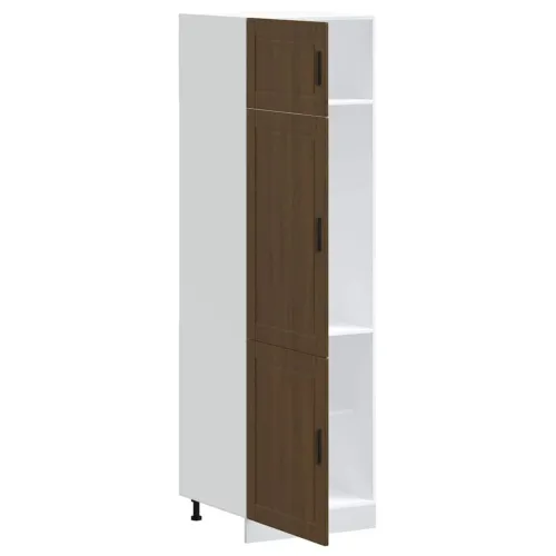 Kuhinjski ormarić Porto boja hrasta konstruirano drvo - Smeđi hrast 1 1x ormarić 60 cm širok 207 cm visok 1 Cijena