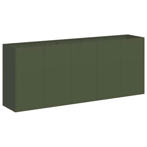 Sadilica maslinastozelena 200x40x80 cm hladno valjani čelik - Maslinovo zelena 200 x 40 x 80 cm 1 Maslinovo zelena Cijena