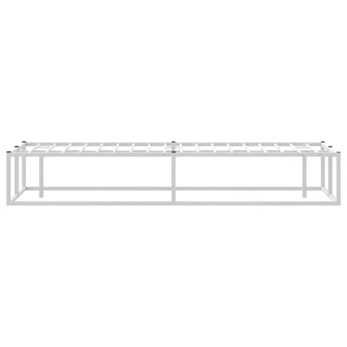 Okvir kreveta bez madraca Bijeli 120x200 cm Metalni - Bijela 120 x 200 cm Cijena