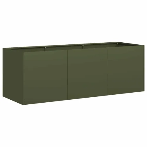 Sadilica maslinastozelena 120x40x40 cm hladno valjani čelik - Maslinovo zelena 120 x 40 x 40 cm 1 Maslinovo zelena Cijena