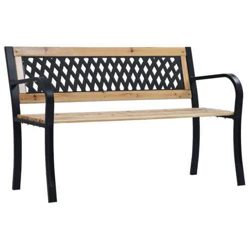 Vrtna klupa 120 cm drvena - 120 x 53 x 77 cm 1 1 Cijena