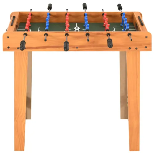 Mini stolni nogomet 69 x 37 x 62 cm boja javora - Smeđa Smeđa Cijena