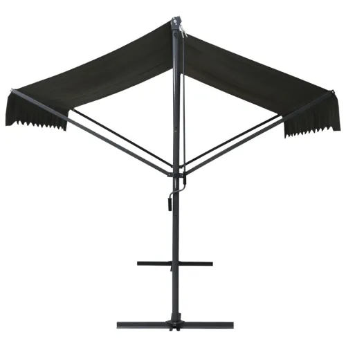 Samostojeća tenda 500 x 300 cm antracit - Antracit 5 x 3 m 1 s antracitnim okvirom Cijena