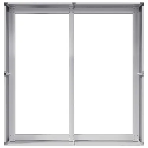 Sadilica 80x80x40 cm od pocinčanog čelika - Pocinčani čelik 80 x 80 x 40 cm 1 Pocinčani čelik Cijena