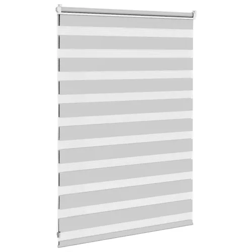 Zebraste zavjese - Zavjesa zebra 115x100 cm širina tkanine 110,9 cm poliester - Svjetlosiva 115 x 100 cm Svjetlosiva 115 x 100 c Cijena