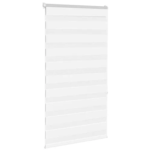 Zebraste zavjese - Zavjesa zebra smeđa 70x150 cm širina tkanine 65,9 cm poliester - Bijela 70 x 150 cm Bijela 70 x 150 cm Cijena