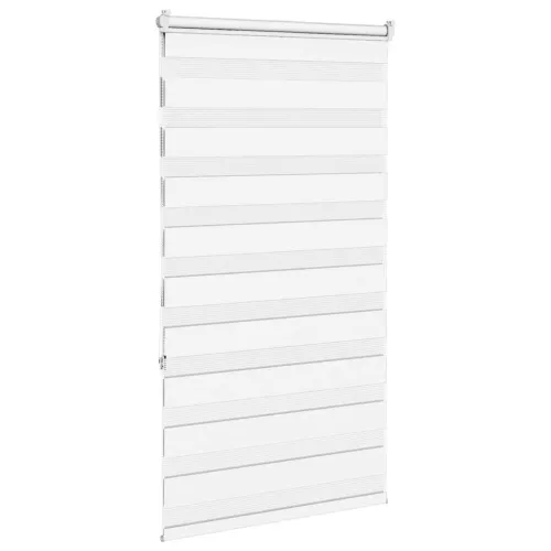 Zebraste zavjese - Zavjesa zebra smeđa 70x150 cm širina tkanine 65,9 cm poliester - Bijela 70 x 150 cm Bijela 70 x 150 cm Cijena