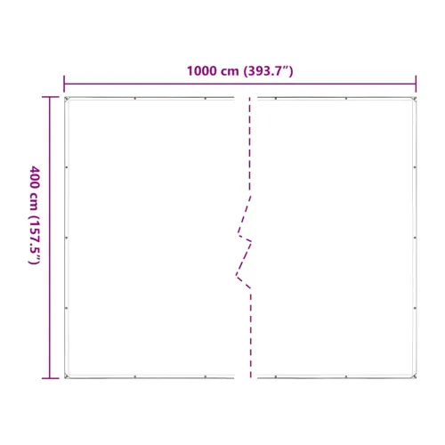 Prozirna cerada s ušicama 4x10 m polietilen - 4 x 10 m Cijena
