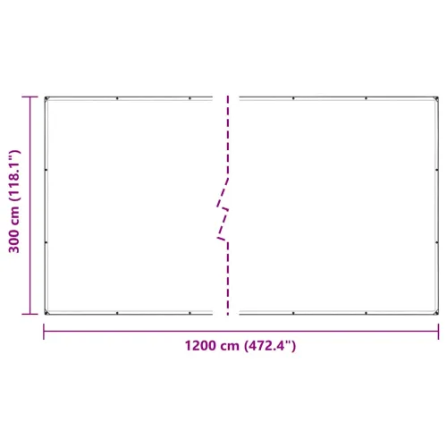 Prozirna cerada s ušicama 3x12 m PVC - 3 x 12 m 1 Cijena