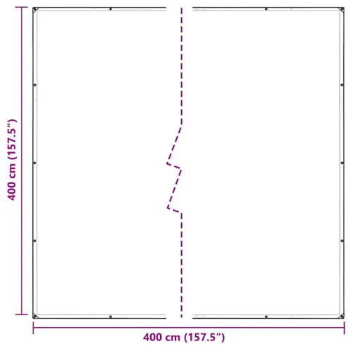 Prozirna cerada s ušicama 4x4 m polietilen - 4 x 4 m Cijena