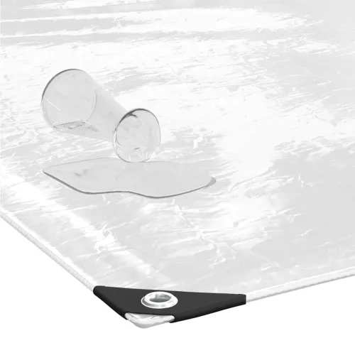 Prozirna cerada s ušicama 3x5 m PVC - 3 x 5 m 1 Cijena