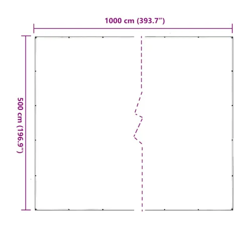 Prozirna cerada s ušicama 5x10 m PVC - 5 x 10 m 1 Cijena