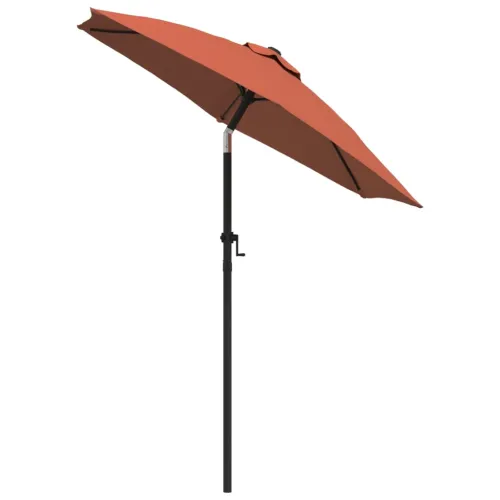 Suncobran boja cigle 200 x 224 cm aluminijski - Terakota Cijena