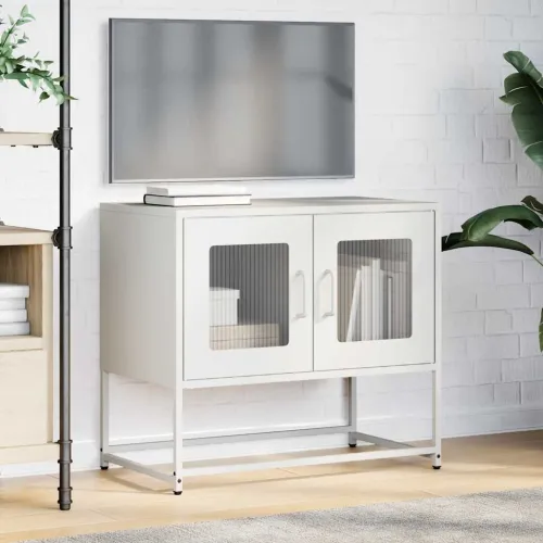 TV ormarić bijeli 68x39x60,5 cm hladno valjani čelik - Bijela 1 68 cm Cijena