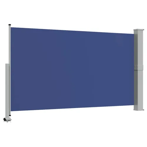 Uvlačiva bočna tenda za terasu 140 x 300 cm plava - Plava 140 x 300 cm Cijena