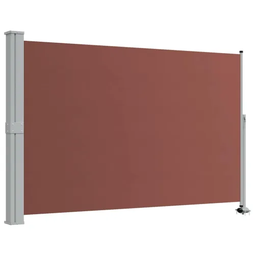 Uvlačiva bočna tenda za terasu 160 x 300 cm smeđa - Smeđa 160 x 300 cm Cijena