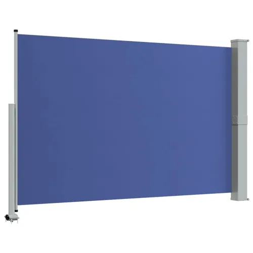 Uvlačiva bočna tenda za terasu 160 x 300 cm plava - Plava 160 x 300 cm Cijena